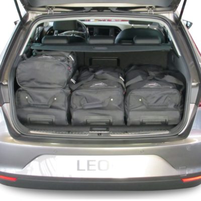 Pack de 6 sacs de voyage sur-mesure pour Seat Leon ST (5F) (de 2014 à 2020) - Gamme Classique