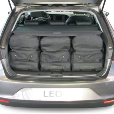 Pack de 6 sacs de voyage sur-mesure pour Seat Leon ST (5F) (de 2014 à 2020) - Gamme Classique