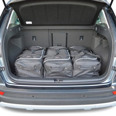 Pack de 6 sacs de voyage sur-mesure pour Seat Ateca (depuis 2016) - Gamme Classique