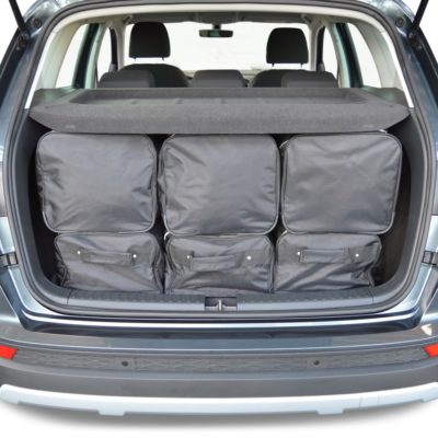 Pack de 6 sacs de voyage sur-mesure pour Seat Ateca (depuis 2016) - Gamme Classique