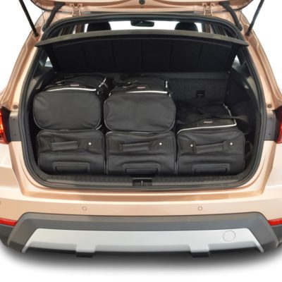 Pack de 6 sacs de voyage sur-mesure pour Seat Arona (KJ) (depuis 2017) - Gamme Classique