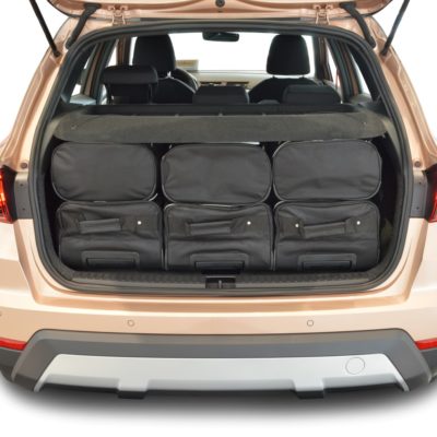 Pack de 6 sacs de voyage sur-mesure pour Seat Arona (KJ) (depuis 2017) - Gamme Classique