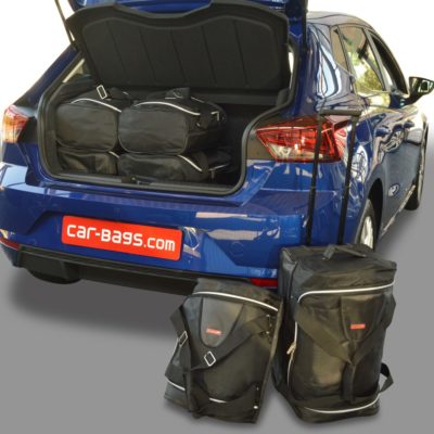 Pack de 6 sacs de voyage sur-mesure pour Seat Ibiza (6F) (depuis 2017) - Gamme Classique