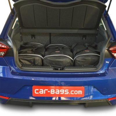 Pack de 6 sacs de voyage sur-mesure pour Seat Ibiza (6F) (depuis 2017) - Gamme Classique