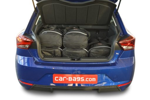 Pack de 6 sacs de voyage sur-mesure pour Seat Ibiza (6F) (depuis 2017) - Gamme Classique