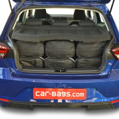 Pack de 6 sacs de voyage sur-mesure pour Seat Ibiza (6F) (depuis 2017) - Gamme Classique