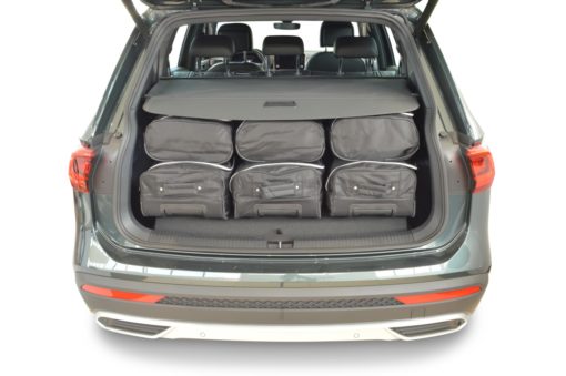 Pack de 6 sacs de voyage sur-mesure pour Seat Tarraco (KN) (depuis 2018) - Gamme Classique