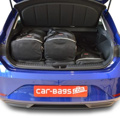 Pack de 6 sacs de voyage sur-mesure pour Seat Leon (KL) (depuis 2020) - Gamme Classique