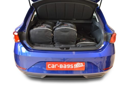 Pack de 6 sacs de voyage sur-mesure pour Seat Leon (KL) (depuis 2020) - Gamme Classique