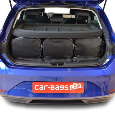 Pack de 6 sacs de voyage sur-mesure pour Seat Leon (KL) (depuis 2020) - Gamme Classique