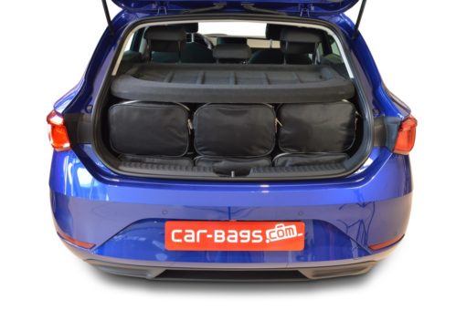 Pack de 6 sacs de voyage sur-mesure pour Seat Leon (KL) (depuis 2020) - Gamme Classique