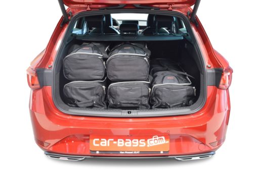 Pack de 6 sacs de voyage sur-mesure pour Seat Leon Sportstourer (KL) (depuis 2020) - Gamme Classique