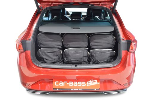 Pack de 6 sacs de voyage sur-mesure pour Seat Leon Sportstourer (KL) (depuis 2020) - Gamme Classique