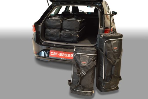 Pack de 6 sacs de voyage sur-mesure pour Seat Leon Sportstourer (KL) (depuis 2020) - Gamme Classique