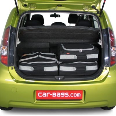 Pack de 4 sacs de voyage sur-mesure pour Subaru Justy IV (M300F) (de 2007 à 2011) - Gamme Classique