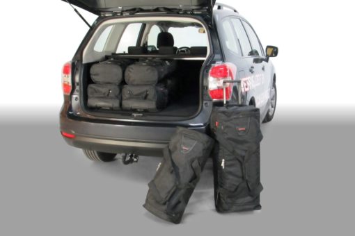 Pack de 6 sacs de voyage sur-mesure pour Subaru Forester IV (SJ) (de 2013 à 2018) - Gamme Classique