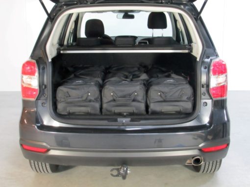 Pack de 6 sacs de voyage sur-mesure pour Subaru Forester IV (SJ) (de 2013 à 2018) - Gamme Classique