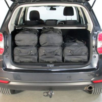 Pack de 6 sacs de voyage sur-mesure pour Subaru Forester IV (SJ) (de 2013 à 2018) - Gamme Classique