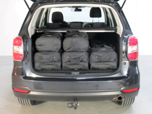 Pack de 6 sacs de voyage sur-mesure pour Subaru Forester IV (SJ) (de 2013 à 2018) - Gamme Classique