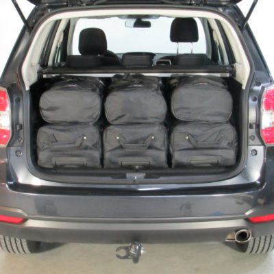 Pack de 6 sacs de voyage sur-mesure pour Subaru Forester IV (SJ) (de 2013 à 2018) - Gamme Classique