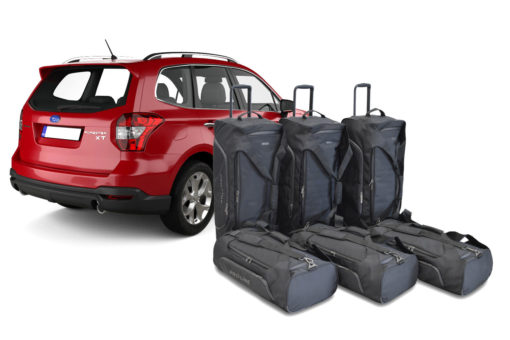 Pack de 6 sacs de voyage sur-mesure pour Subaru Forester IV (SJ) (de 2013 à 2018) - Gamme Pro.Line