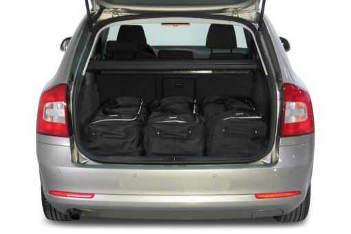 Pack de 6 sacs de voyage sur-mesure pour Skoda Octavia II Combi (1Z) (de 2004 à 2013) - Gamme Classique