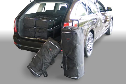 Pack de 6 sacs de voyage sur-mesure pour Skoda Superb II Combi (3T) (de 2009 à 2015) - Gamme Classique