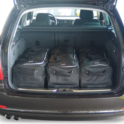 Pack de 6 sacs de voyage sur-mesure pour Skoda Superb II Combi (3T) (de 2009 à 2015) - Gamme Classique