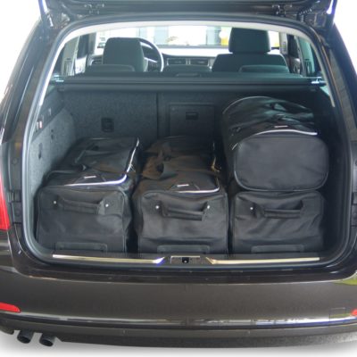 Pack de 6 sacs de voyage sur-mesure pour Skoda Superb II Combi (3T) (de 2009 à 2015) - Gamme Classique