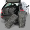 Pack de 6 sacs de voyage sur-mesure pour Skoda Octavia III Combi (5E) (de 2013 à 2020) - Gamme Classique