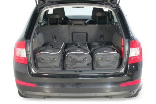 Pack de 6 sacs de voyage sur-mesure pour Skoda Octavia III Combi (5E) (de 2013 à 2020) - Gamme Classique