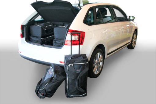 Pack de 6 sacs de voyage sur-mesure pour Skoda Rapid Spaceback (NH1) (de 2013 à 2019) - Gamme Classique