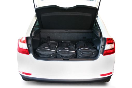 Pack de 6 sacs de voyage sur-mesure pour Skoda Rapid Spaceback (NH1) (de 2013 à 2019) - Gamme Classique