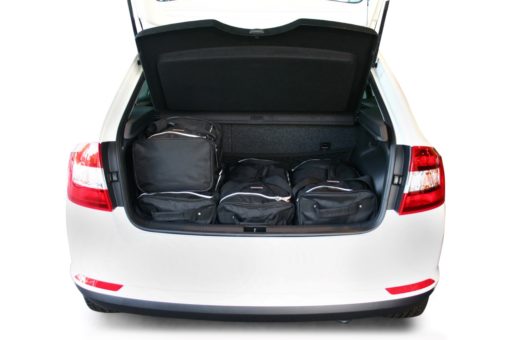 Pack de 6 sacs de voyage sur-mesure pour Skoda Rapid Spaceback (NH1) (de 2013 à 2019) - Gamme Classique