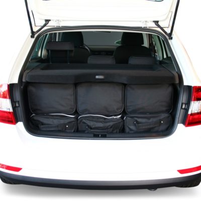 Pack de 6 sacs de voyage sur-mesure pour Skoda Rapid Spaceback (NH1) (de 2013 à 2019) - Gamme Classique