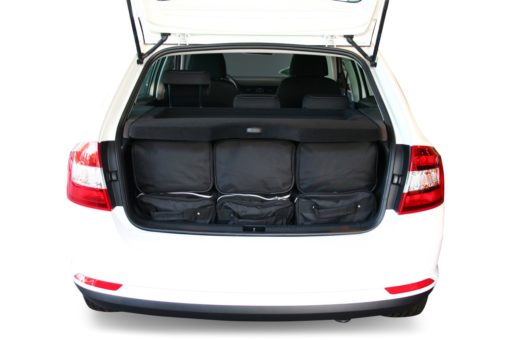 Pack de 6 sacs de voyage sur-mesure pour Skoda Rapid Spaceback (NH1) (de 2013 à 2019) - Gamme Classique