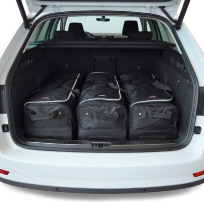 Pack de 6 sacs de voyage sur-mesure pour Skoda Superb III Combi (3V) (depuis 2015) - Gamme Classique