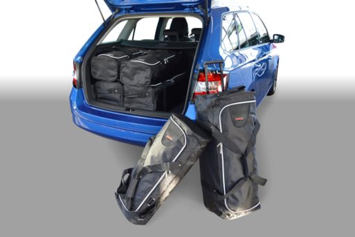 Pack de 6 sacs de voyage sur-mesure pour Skoda Fabia III Combi (NJ) (depuis 2014) - Gamme Classique