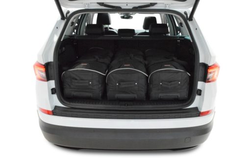 Pack de 6 sacs de voyage sur-mesure pour Skoda Kodiaq (NS) (depuis 2017) - Gamme Classique