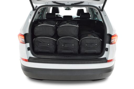 Pack de 6 sacs de voyage sur-mesure pour Skoda Kodiaq (NS) (depuis 2017) - Gamme Classique