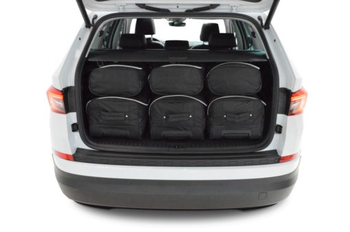 Pack de 6 sacs de voyage sur-mesure pour Skoda Kodiaq (NS) (depuis 2017) - Gamme Classique