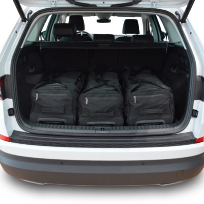 Pack de 6 sacs de voyage sur-mesure pour Skoda Kodiaq (NS) (depuis 2017) - Gamme Pro.Line