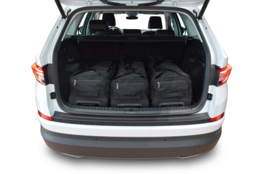 Pack de 6 sacs de voyage sur-mesure pour Skoda Kodiaq (NS) (depuis 2017) - Gamme Pro.Line