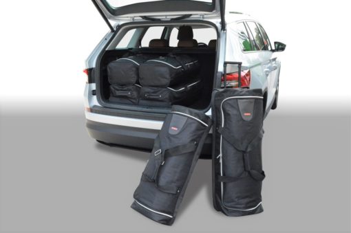 Pack de 6 sacs de voyage sur-mesure pour Skoda Kodiaq (NS) (depuis 2017) - Gamme Classique