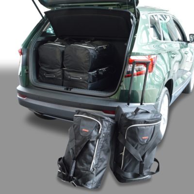 Pack de 6 sacs de voyage sur-mesure pour Skoda Karoq (NU) (depuis 2017) - Gamme Classique