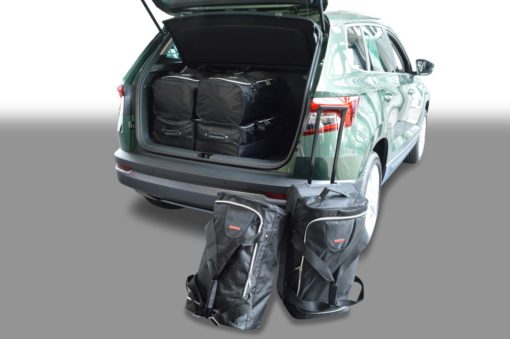 Pack de 6 sacs de voyage sur-mesure pour Skoda Karoq (NU) (depuis 2017) - Gamme Classique