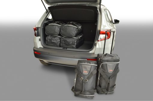 Pack de 6 sacs de voyage sur-mesure pour Skoda Karoq (NU) (depuis 2017) - Gamme Classique