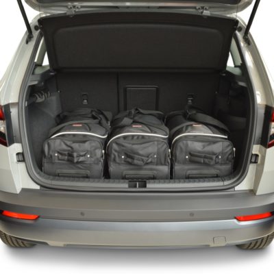 Pack de 6 sacs de voyage sur-mesure pour Skoda Karoq (NU) (depuis 2017) - Gamme Classique