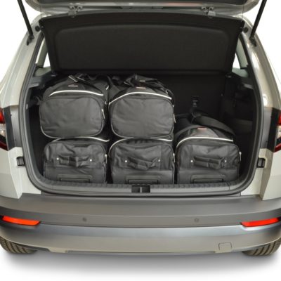 Pack de 6 sacs de voyage sur-mesure pour Skoda Karoq (NU) (depuis 2017) - Gamme Classique