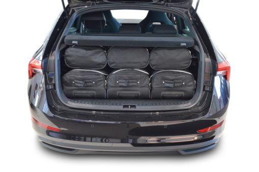 Pack de 6 sacs de voyage sur-mesure pour Skoda Scala (NW1) (depuis 2019) - Gamme Classique